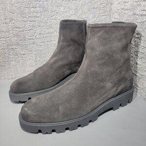 Vince Caleres Line Fall2 2018 Mens 9M Graphite Sport Suede Leather Ankle Boots